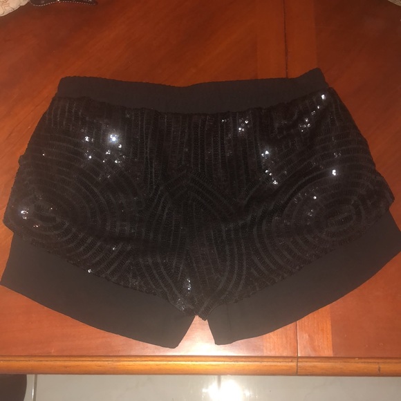 Prwnd papaya sequin short size S - Picture 4 of 9